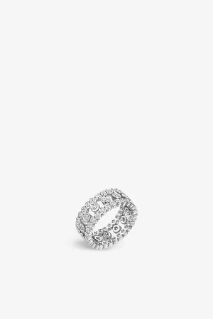 Cartier Broderie De 18ct White-Gold and 2.43ct Brilliant-Cut Diamond Ring