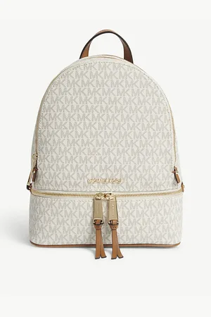 Michael Kors Womens Rhea Medium Leather Backpack