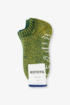 RoToTo Mens Pile Ribbed-Cuff Knit Socks