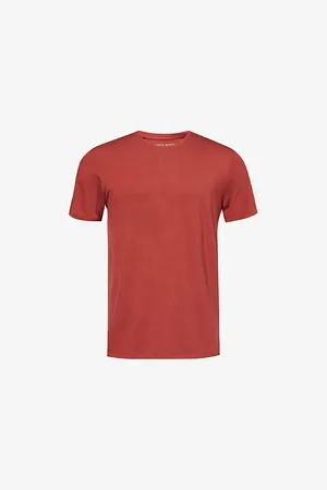 DEREK ROSE Mens Basel Relaxed-Fit Stretch-Jersey T-Shirt