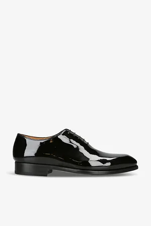 Magnanni Womens Flex Tonal-Stitching Leather Oxford Shoes