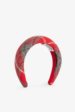 Vivienne Westwood Womens Tartan Wool Headband