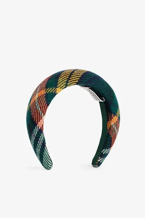 Vivienne Westwood Womens Tartan Wool-Blend Headband