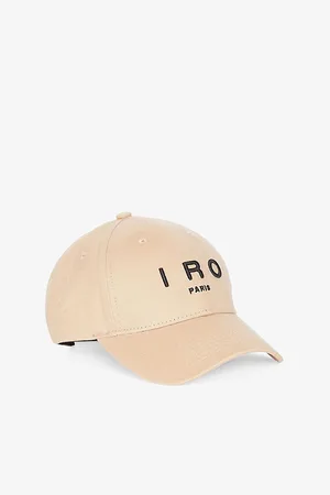 IRO Womens Greb Brand-Embroidered Cotton-Canvas Baseball Cap