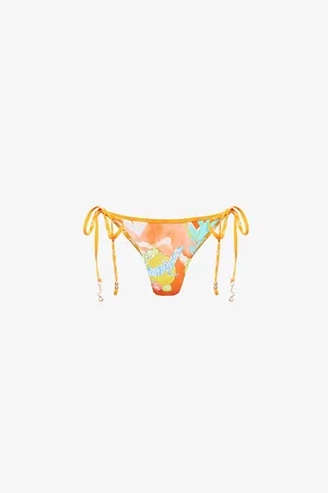 Seafolly Womens Aquarius Reversible Graphic-Print Bikini Bottoms
