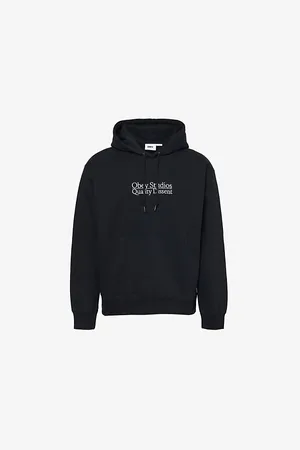 Obey Mens Quality Dissent Kangaroo-Pocket Relaxed-Fit Cotton-Blend Hoody