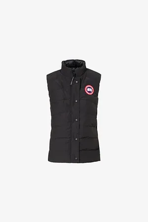 Canada Goose Womens Freestyle Padded Slim-Fit Shell-Down Gilet