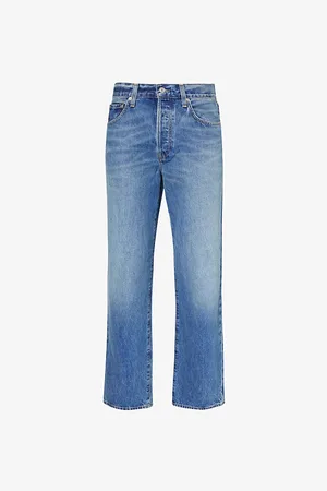 Citizens of Humanity Mens Hayden Straight-Leg Baggy-Fit Recycled-Denim Jeans