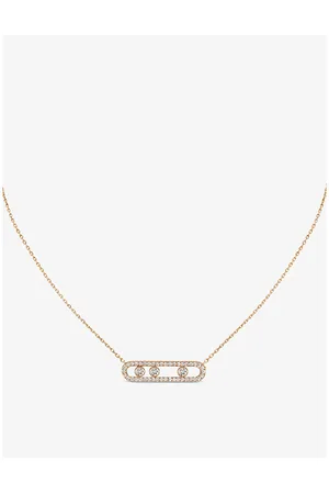 MESSIKA Move Pavé 18ct -Gold and Diamond Necklace