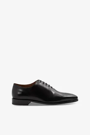 Reiss Mens Mead Lace-Up Leather Shoes