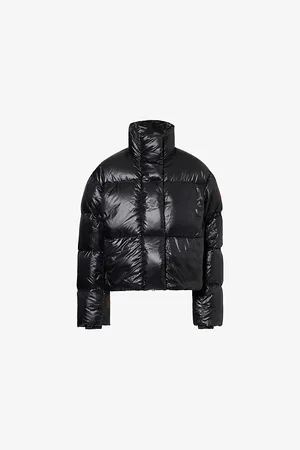 Canada Goose Womens Cypress Cropped Shell-Down Puffer Jacket