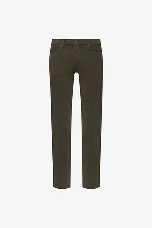 Citizens of Humanity Mens London Slip-Pocket Straight-Leg Regular-Fit Cotton-Blend Trousers