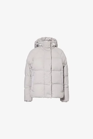 Canada Goose Womens Junction Hooded Padded Shell-Down Parka Jacket