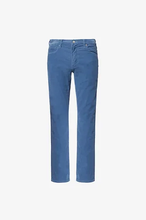 Citizens of Humanity Mens Gage Straight-Leg Regular-Fit Stretch-Cotton Trousers