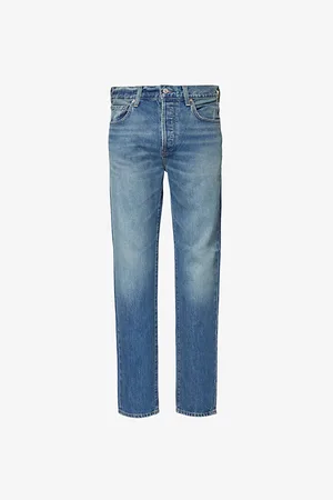 Citizens of Humanity Mens Finn Tapered-Leg Relaxed-Fit Denim Jeans