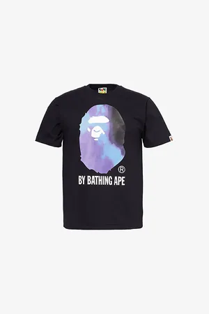 A Bathing Ape Mens Tie-Dye Crew-Neck Regular-Fit Cotton-Jersey T-Shirt