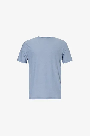vuori Mens Crewneck Moisture-Wicking Relaxed Fit Stretch-Jersey T-Shirt