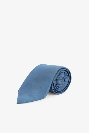 Paul Smith Mens Micro-Dot Jacquard Wide-Blade Silk Tie