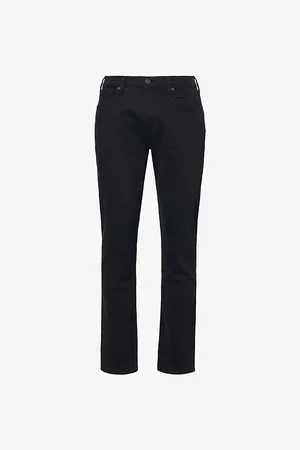 Citizens of Humanity Mens Elijah Straight-Leg Relaxed-Fit Stretch Denim-Blend Jeans