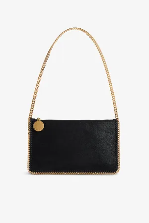 Stella McCartney Womens Falabella Mini Chamois Shoulder Bag