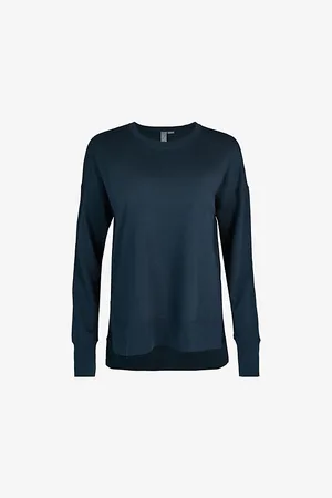 Sweaty Betty Womens After Class Relaxed-Fit Cotton-Blend Jumper