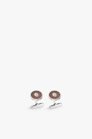 Cartier Mens C De Sterling-Silver Cufflinks