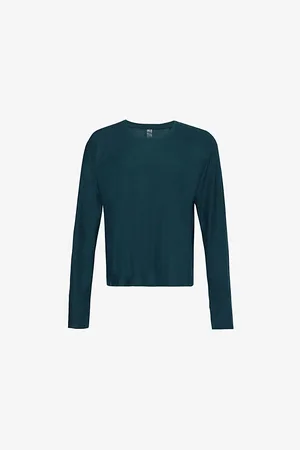 Beyond Yoga Womens Featherweight Daydreamer Stretch-Woven Top