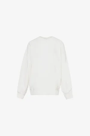 Beyond Yoga Womens Solstice Oversized Cotton-Blend Jersey Sweatshirt