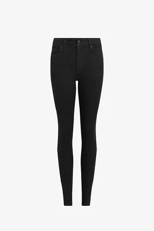 AllSaints Womens Miller High-Rise Skinny-Fit Stretch-Denim Jeans