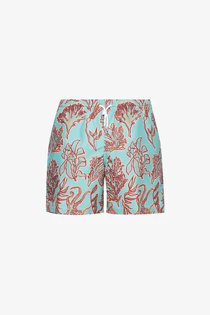 DEREK ROSE Mens Maui 68 Graphic-Print Swim Shorts