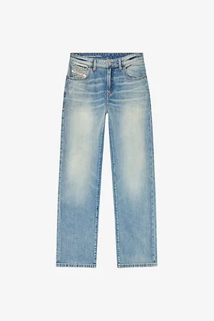 Diesel Womens 1999 D-Reggy Relaxed-Fit Low-Rise Denim Jeans