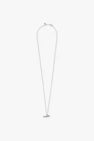 Vivienne Westwood Mens Penis Recycled-Silver Pendant Necklace