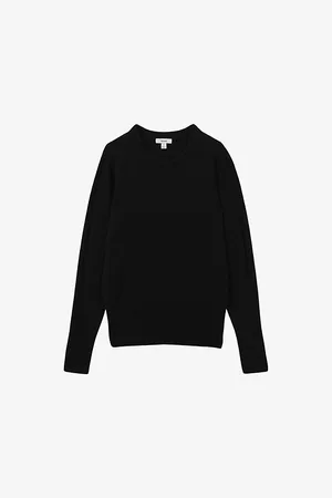 Reiss Womens Annie Round-Neck Wool-Blend Jumper