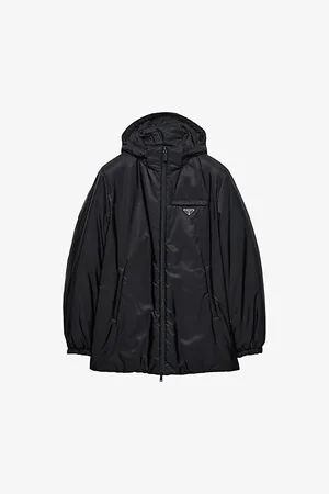 Prada Mens Medium-Weight Re-Nylon Down Jacket
