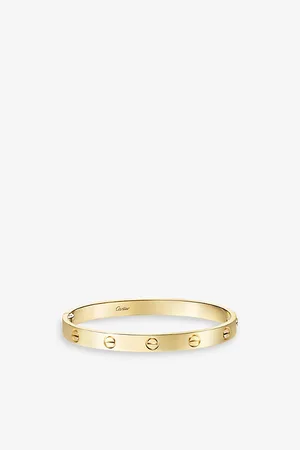 Cartier Womens Love Classic 18ct Yellow-Gold Bracelet