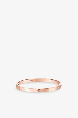 Cartier Womens Love Medium 18ct Rose-Gold Bracelet