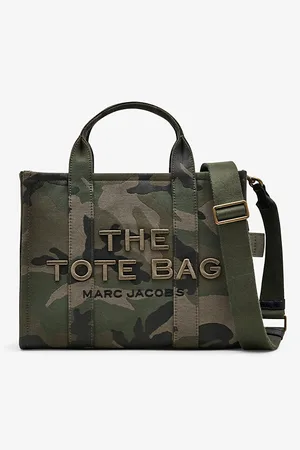 Marc Jacobs Womens The Camo Jacquard Medium Tote Bag