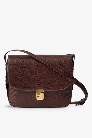 Soeur Womens Belissima Maxi Leather Cross-Body Bag