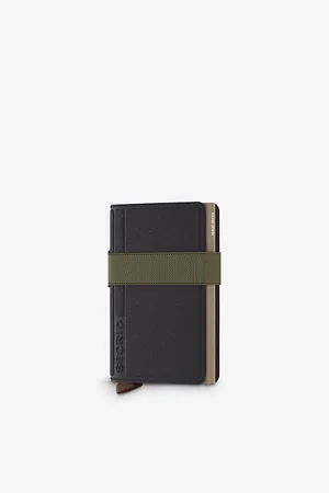 Secrid Womens Bandwallet Logo-Embossed Aluminium Wallet