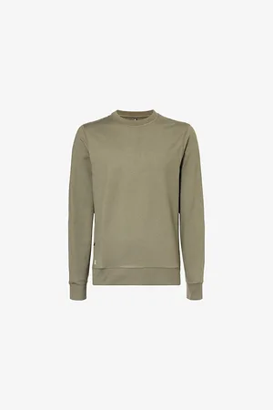 vuori Mens Ponto Performance Crewneck Relaxed Fit Stretch-Recycled Polyester T-Shirt