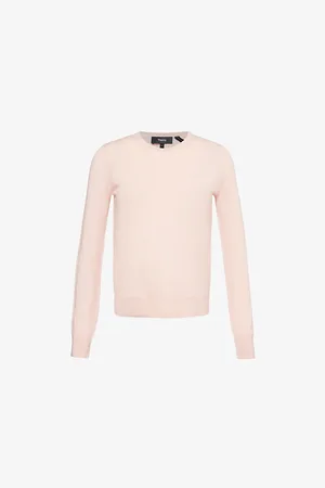 THEORY Womens Crewneck Long-Sleeve Wool Jumper