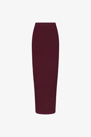 SKIMS Womens Soft Lounge Elasticated-Waist Stretch-Woven Maxi Skirt