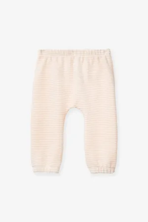 Benetton Animal-Embroidery Velour Jogging Bottoms 1-18 Months
