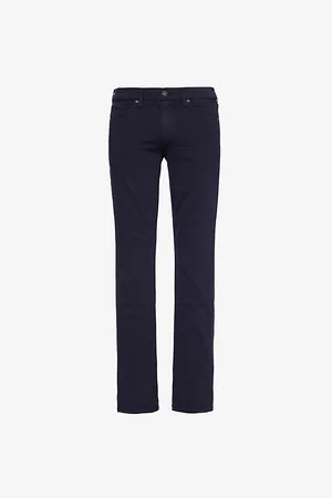 Paige Mens Federal Slim-Fit Straight-Leg Stretch-Denim Jeans