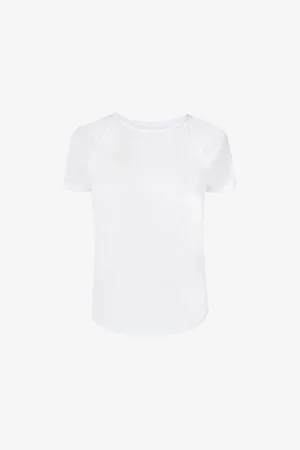 Sweaty Betty Womens Breathe Easy Short-Sleeve Stretch Recycled-Polyester Top