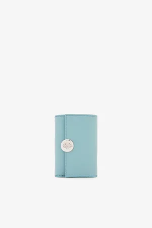 Loewe Womens Pebble Small Leather Wallet