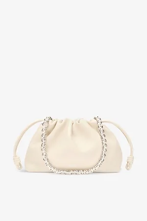 Loewe Womens Flamenco Logo-Embossed Leather Purse