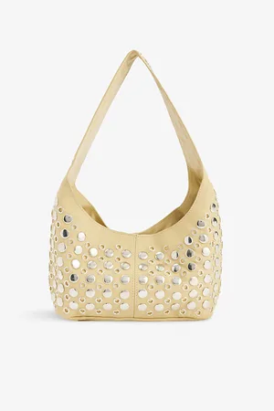 Jaded London Womens Osmium Leather Shoulder Bag