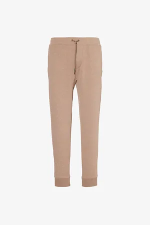 Ralph Lauren Mens Athletic Brand-Embroidery Tapered-Leg Regular-Fit Cotton and Recycled-Polyester Blend Jogging Bottoms
