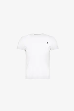 AVAVAV Womens Patchwork Short-Sleeves Cotton-Jersey T-Shirt